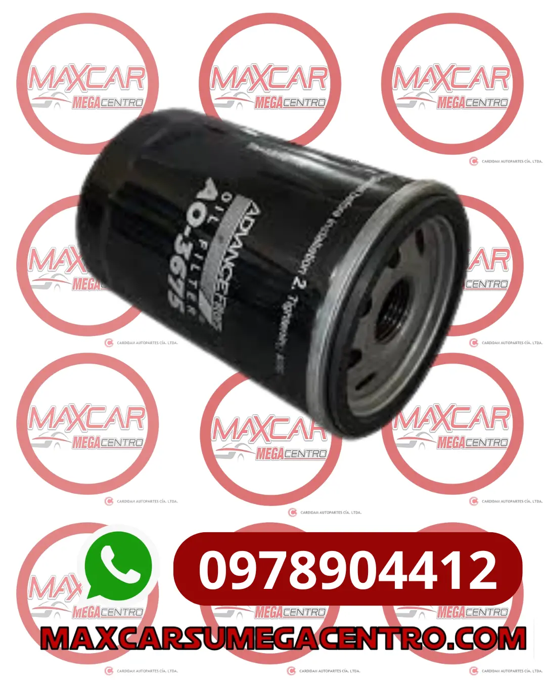 F.Ao3675 Filtro Aceite Advance Captiva Silverado Trail Blazer Venez Cheyenne (Ml3675 Ph59) 1