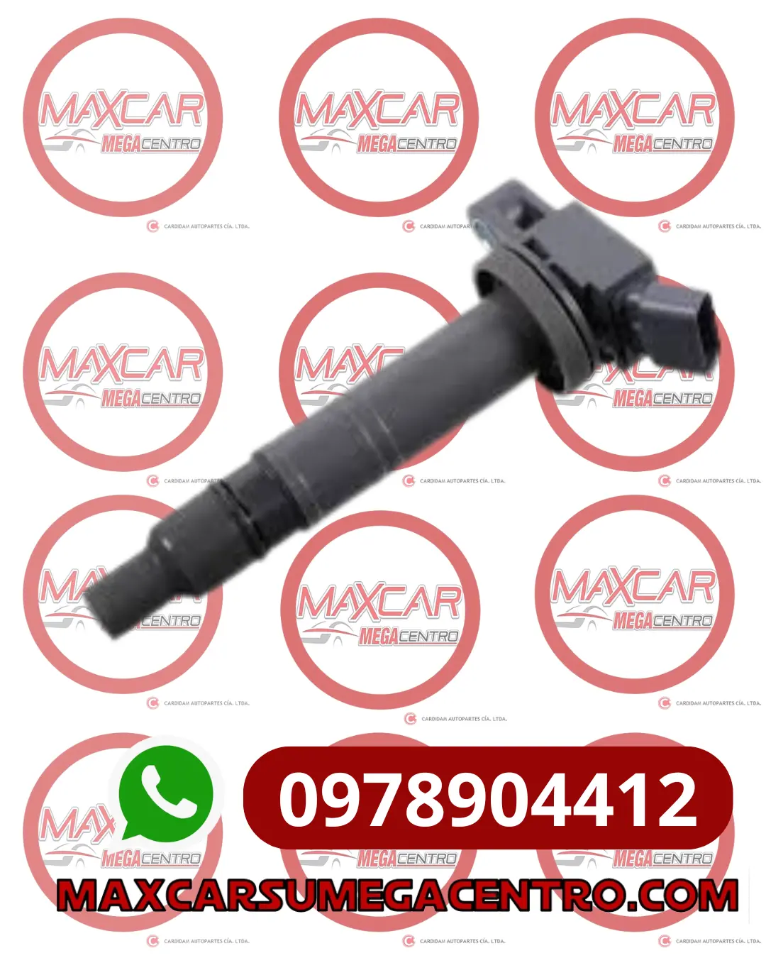 Bob.90919-02248 Bobina Denso D673-1308 Toy Hilux Fortuner 4Runner Camry Corolla Fjcruiser Highlander Tacoma Tundra 1