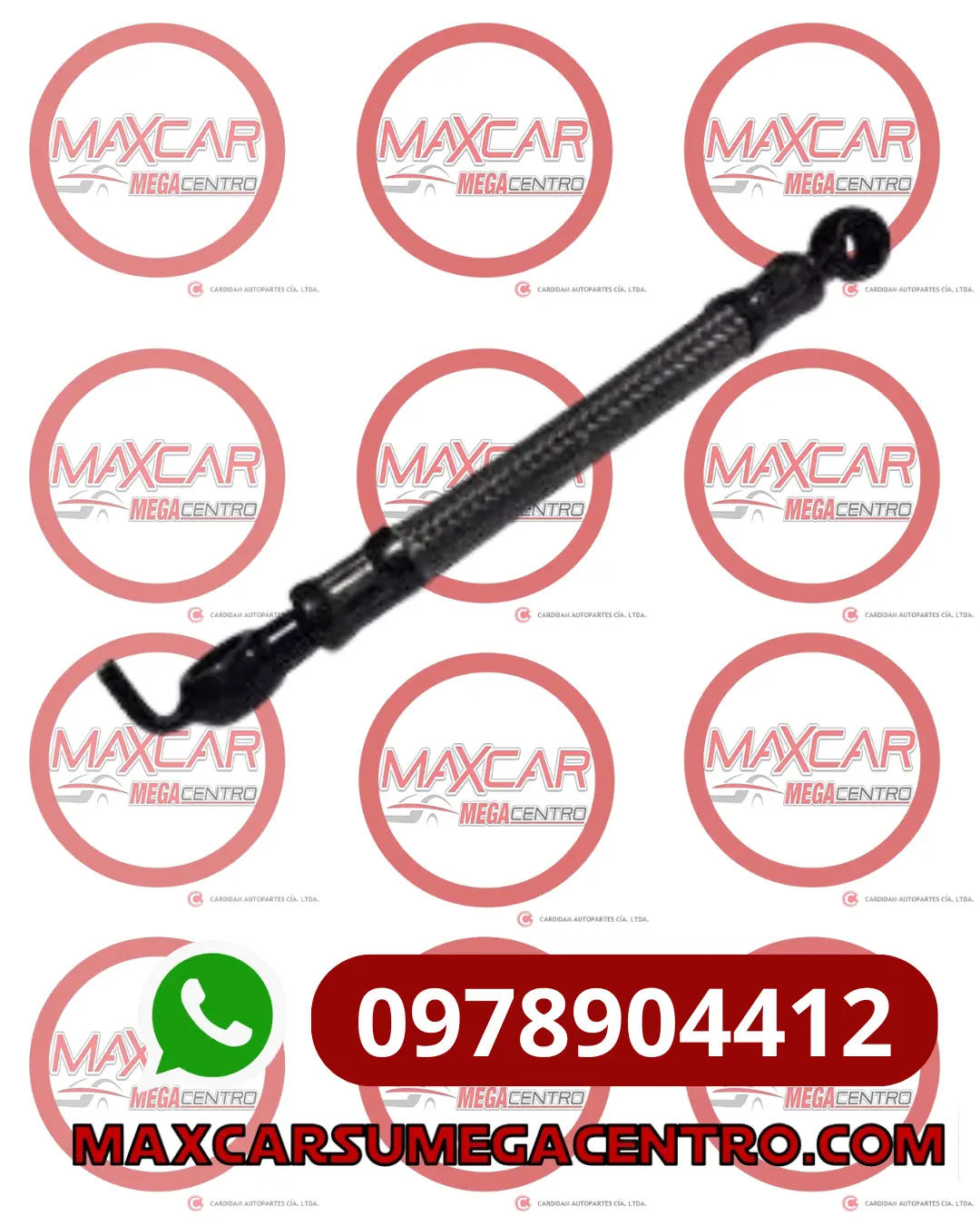 Man.37482-42100 Manguera Bomba Vacio Mobis H1 Tq H100 Terracan 1/4" 1