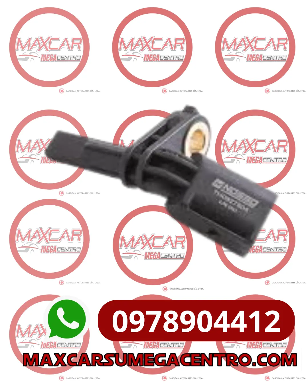 Sabs.7H0927804 Sensor Abs Del Pos Gauss Gs2022 Audi A3 Vw Amarok Cadillac Escalade Rh 1