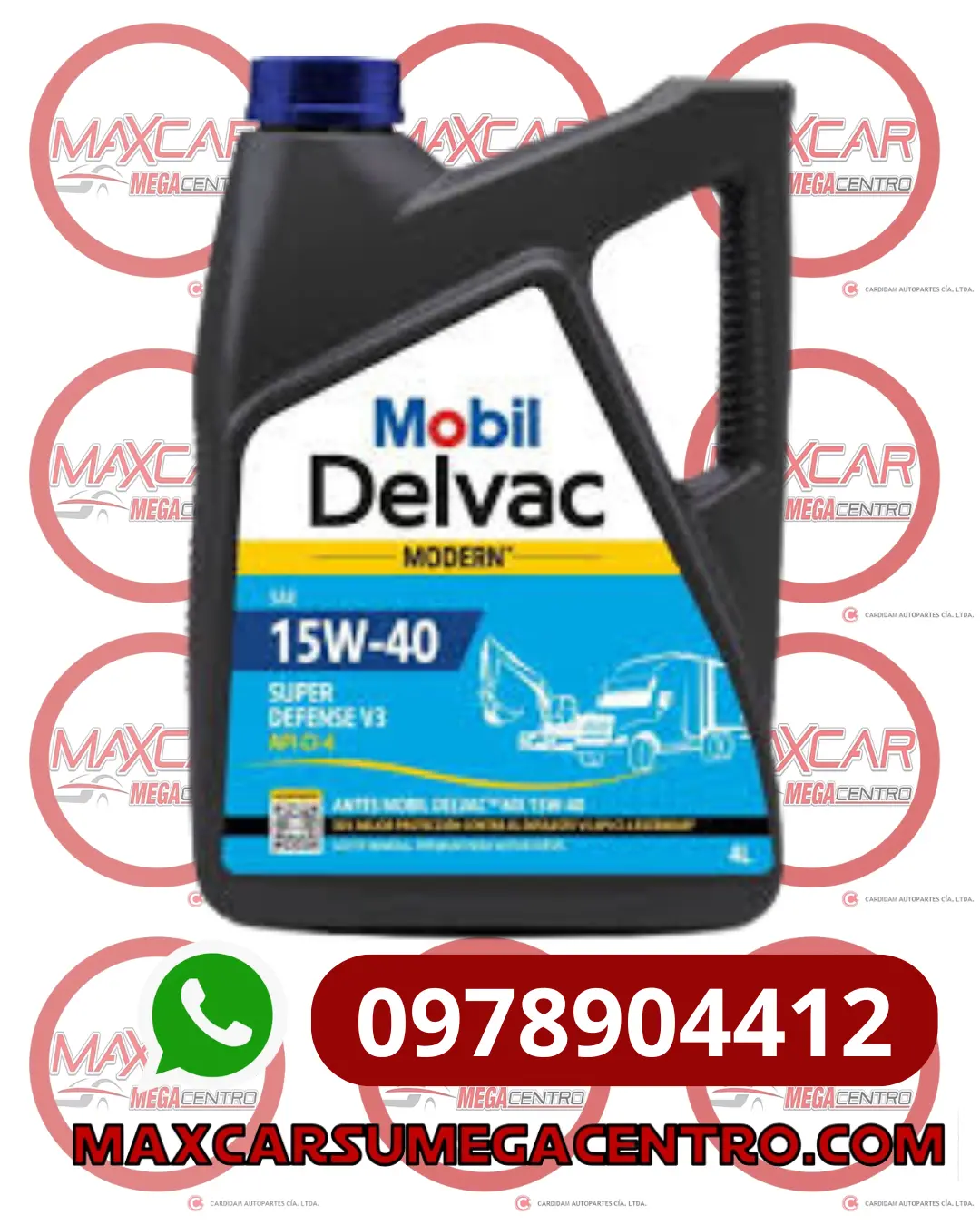 L.15W40 Mobil Modern Galon Sup Defense V3 1