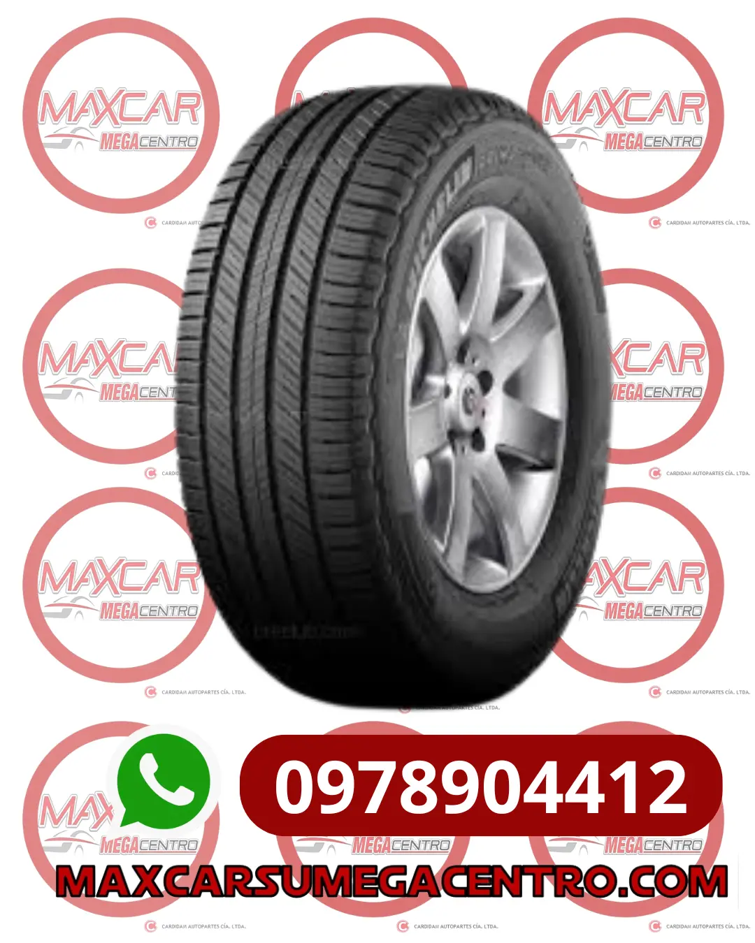 Ll.22565R17 Llanta Michelin 225/65 R17 106H Xl Tl Primacy Suv+ Mi 1