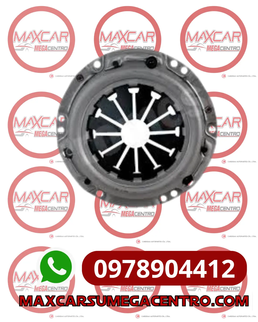 Pe.Szc509 Plato Embrague Daikin Chev Steem 1.6 1