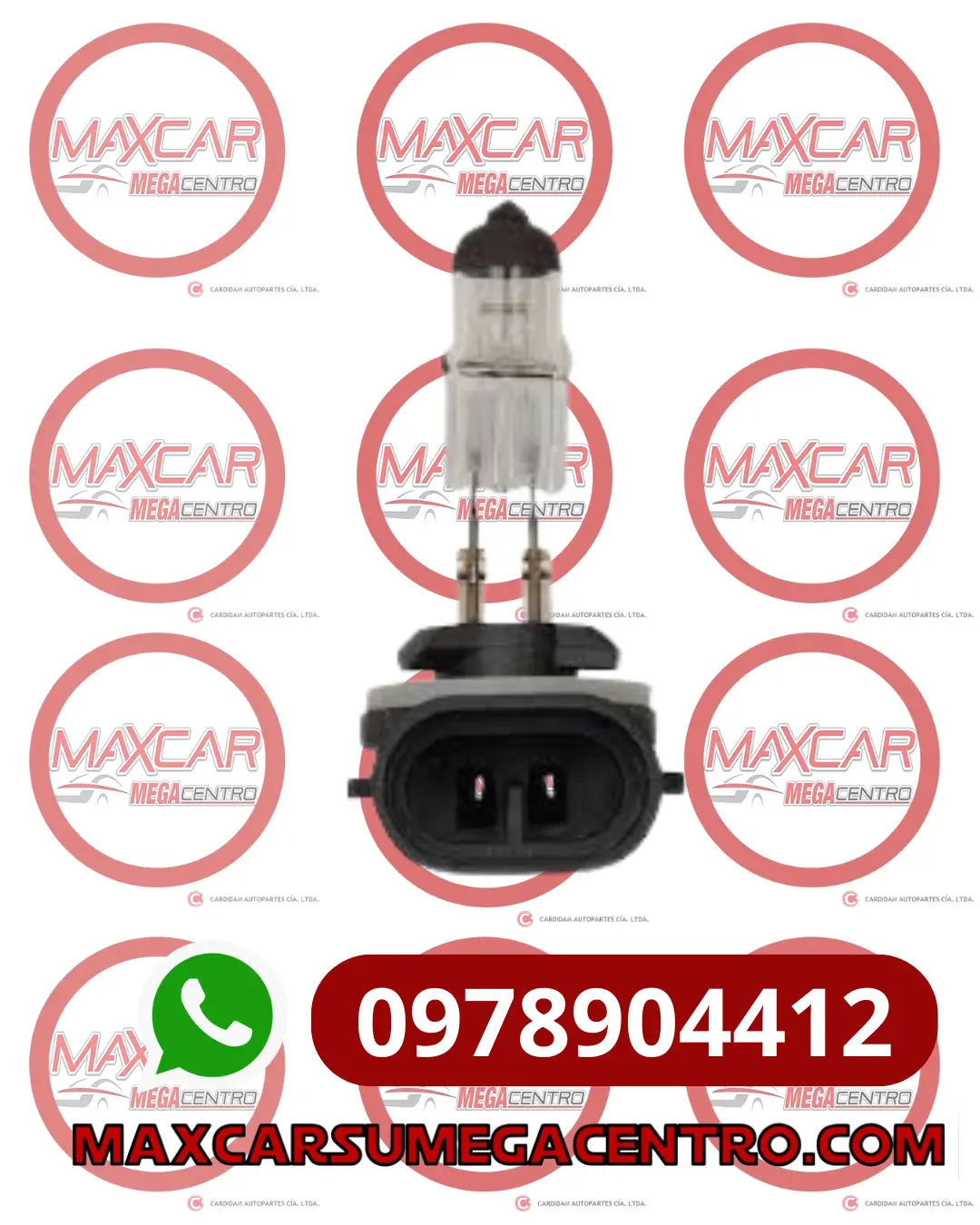 Far.881 Halogeno Gauss 881 12V 27W H27w2 Pgj13 1