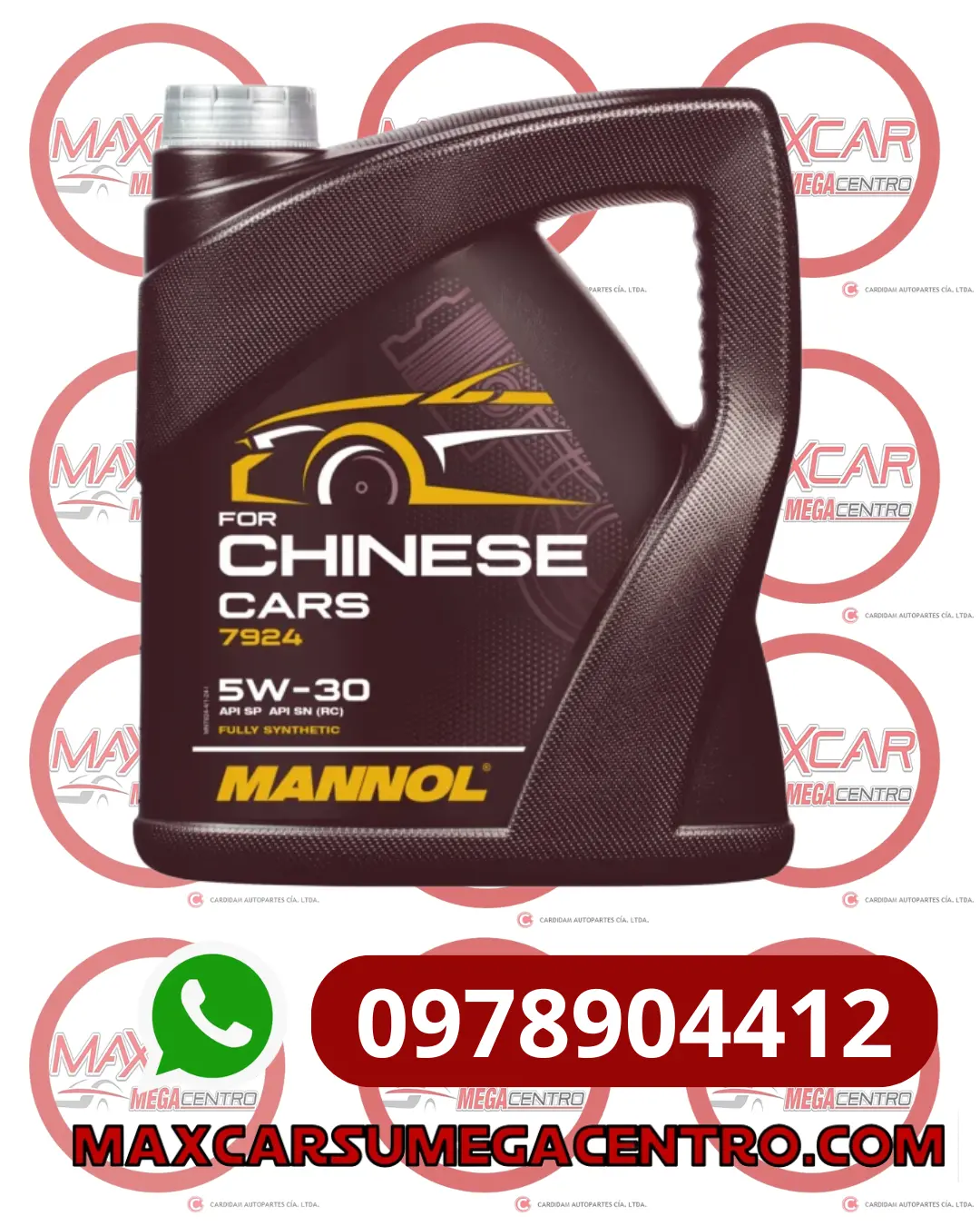L.5W30 Mannol Galon Chinese Cars 7924 1
