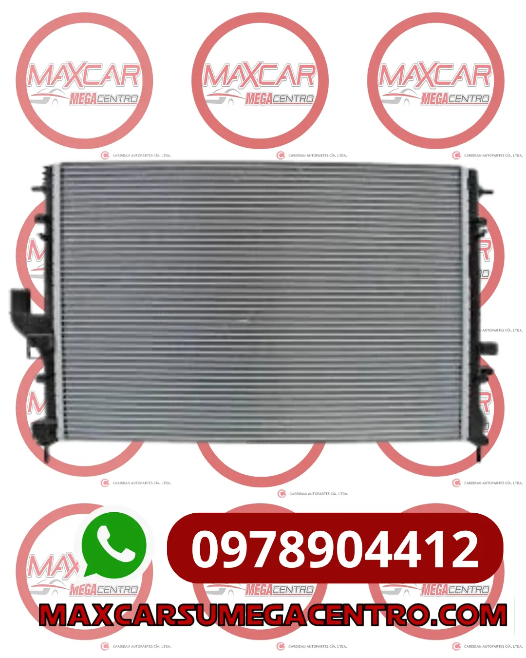 Rad.214100598R Radiador Polar 43049 Duster 1.6 2.0 12-15  T/M 16Mm 1