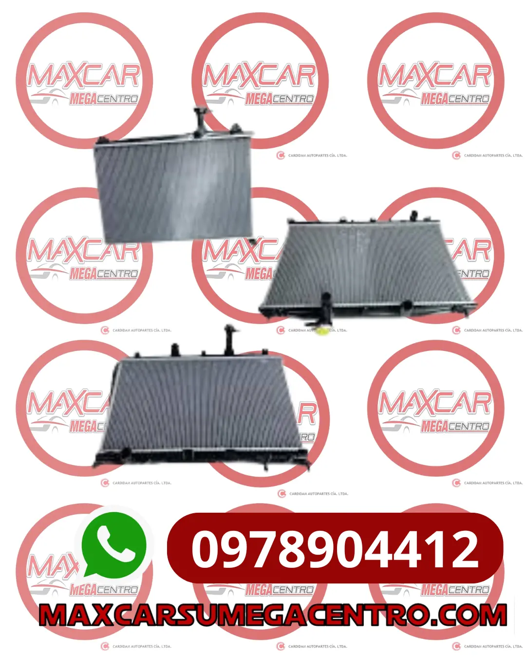 Rad.1301100U1910 Radiador Polar 80003 S2 1.5 2017-2024  T/M 16Mm 1