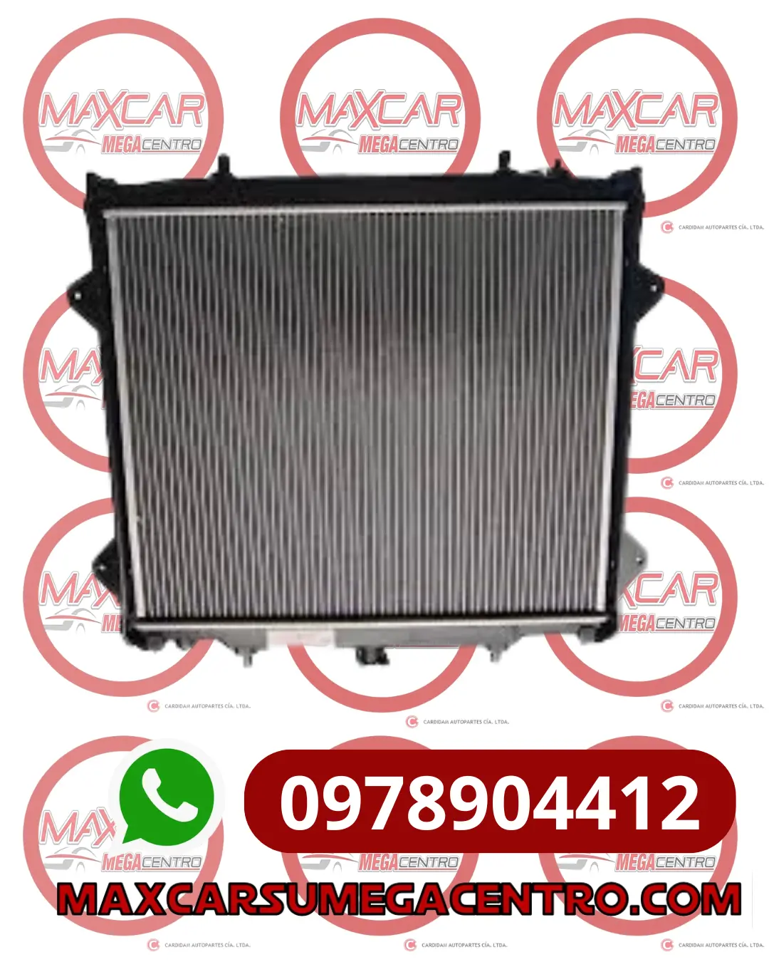 Rad.1301010P3010 Radiador Polar 80092 Jac T6 2.0 18-22  4X2  T/M 26Mm 1