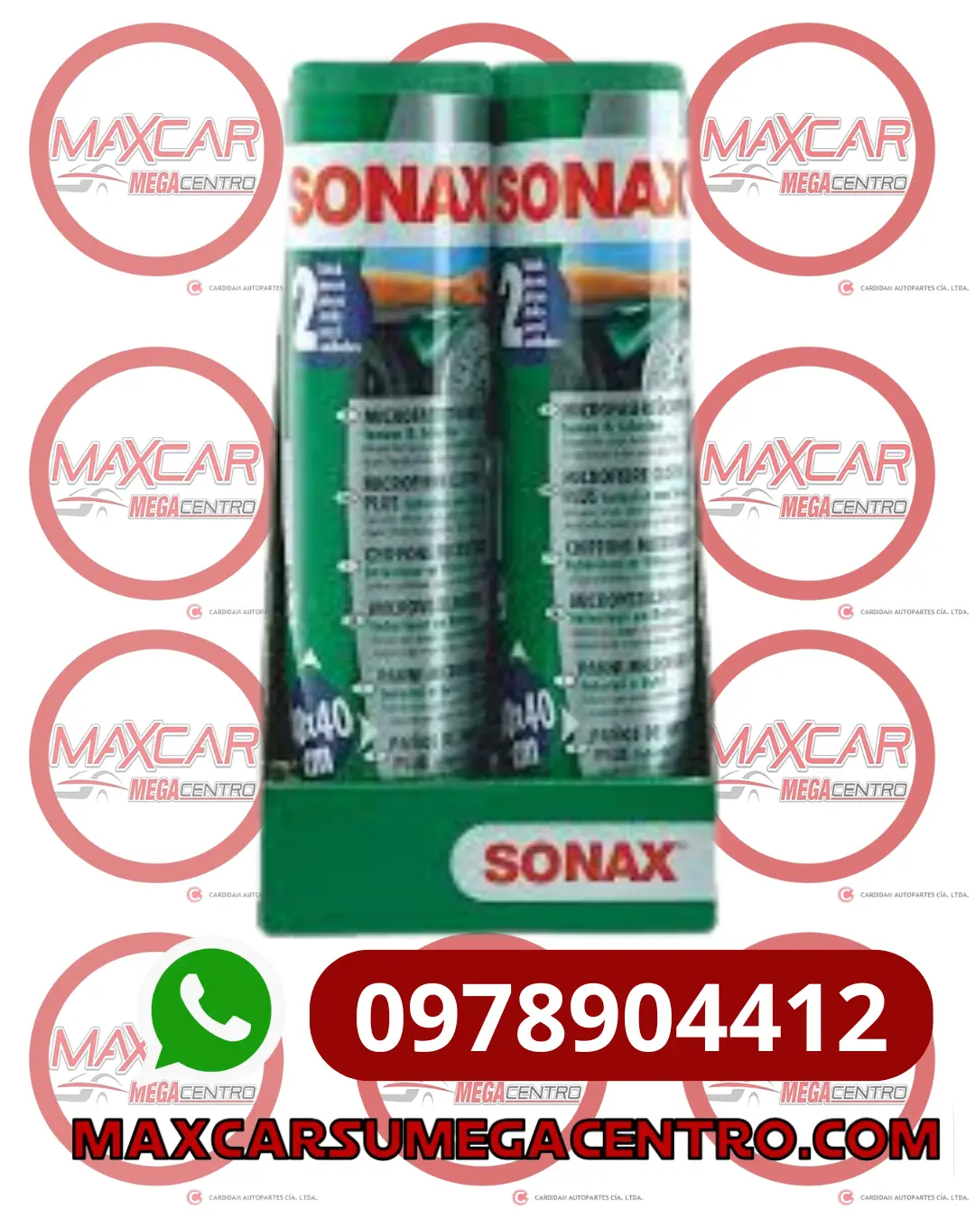 Lim.S416541 Sonax Paño Microfibra Int (2Un) 1