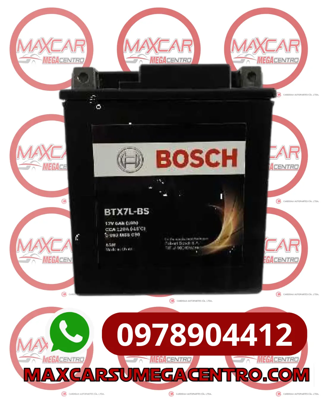 Bat.Ebx7l-Bs Bosch Bateria Moto Agm 1