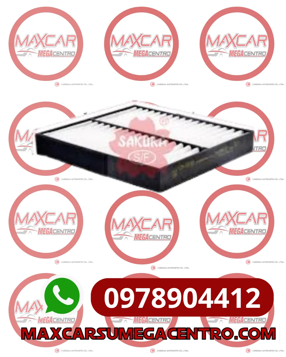 F.Ac18121 Filtro A/C Sakura Ca10150 Mitsubishi Montero 3.0 15-21 1