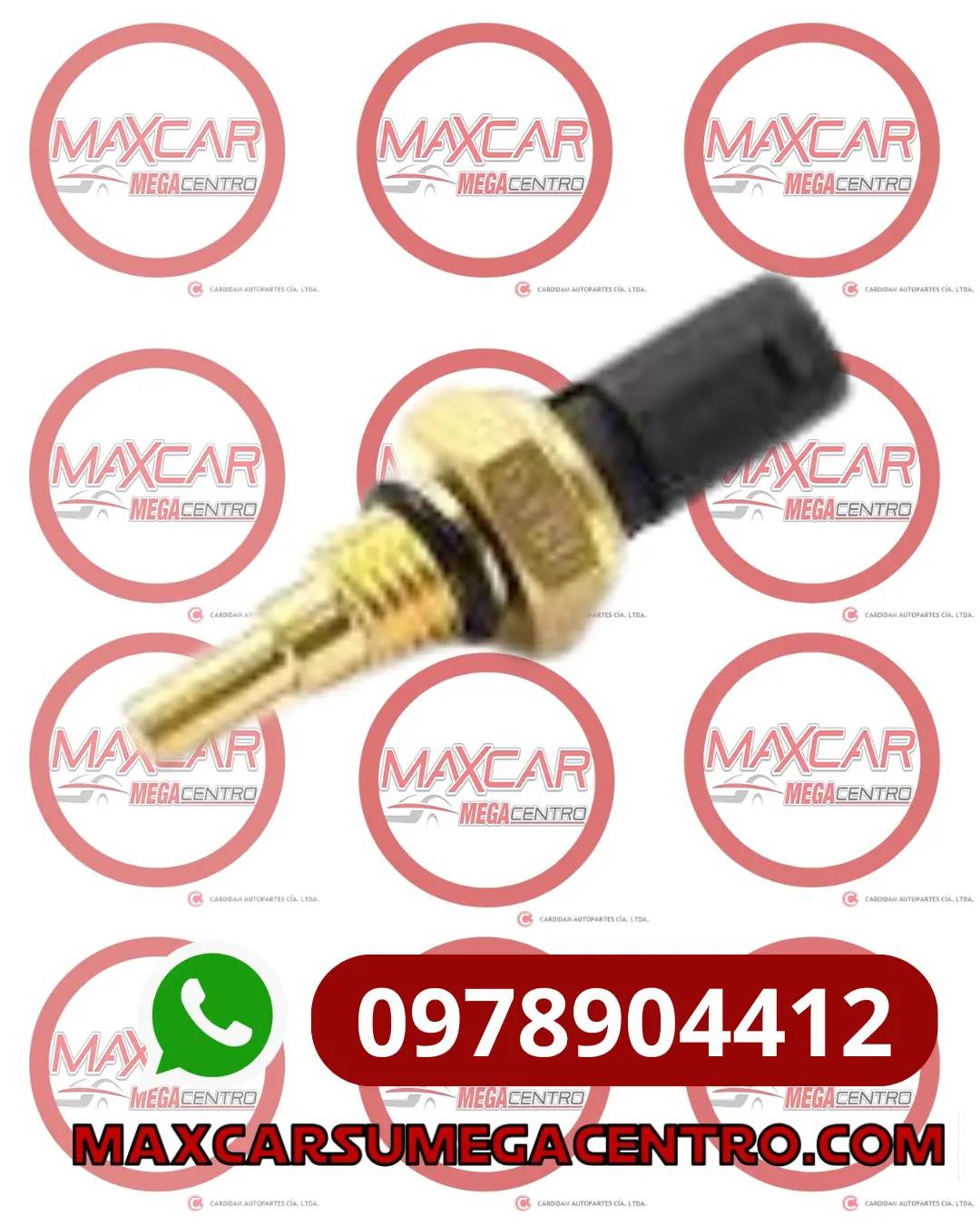 Tt.A153617011 Trompo Temperatura Bosch F01r064922 Chery A5 Q22 Practivan 1