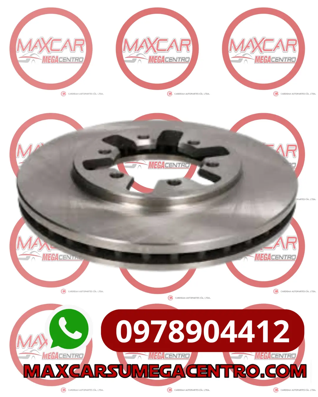 Df.40206-2S400 Disco Freno Del Mgt Frontier D22 2.4 Ka24de 98-05 Rich 6 4X2 (Ventilado) (260X26) 6H 1