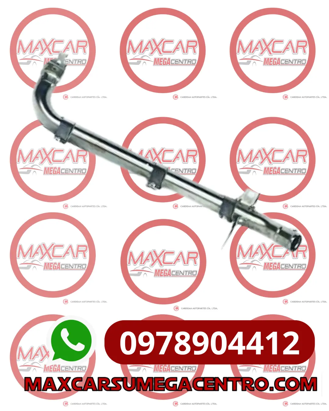 Man.17580-65J00 Tubo Distribuidor Agua Gmsgs Vitara Sz 2.0 1