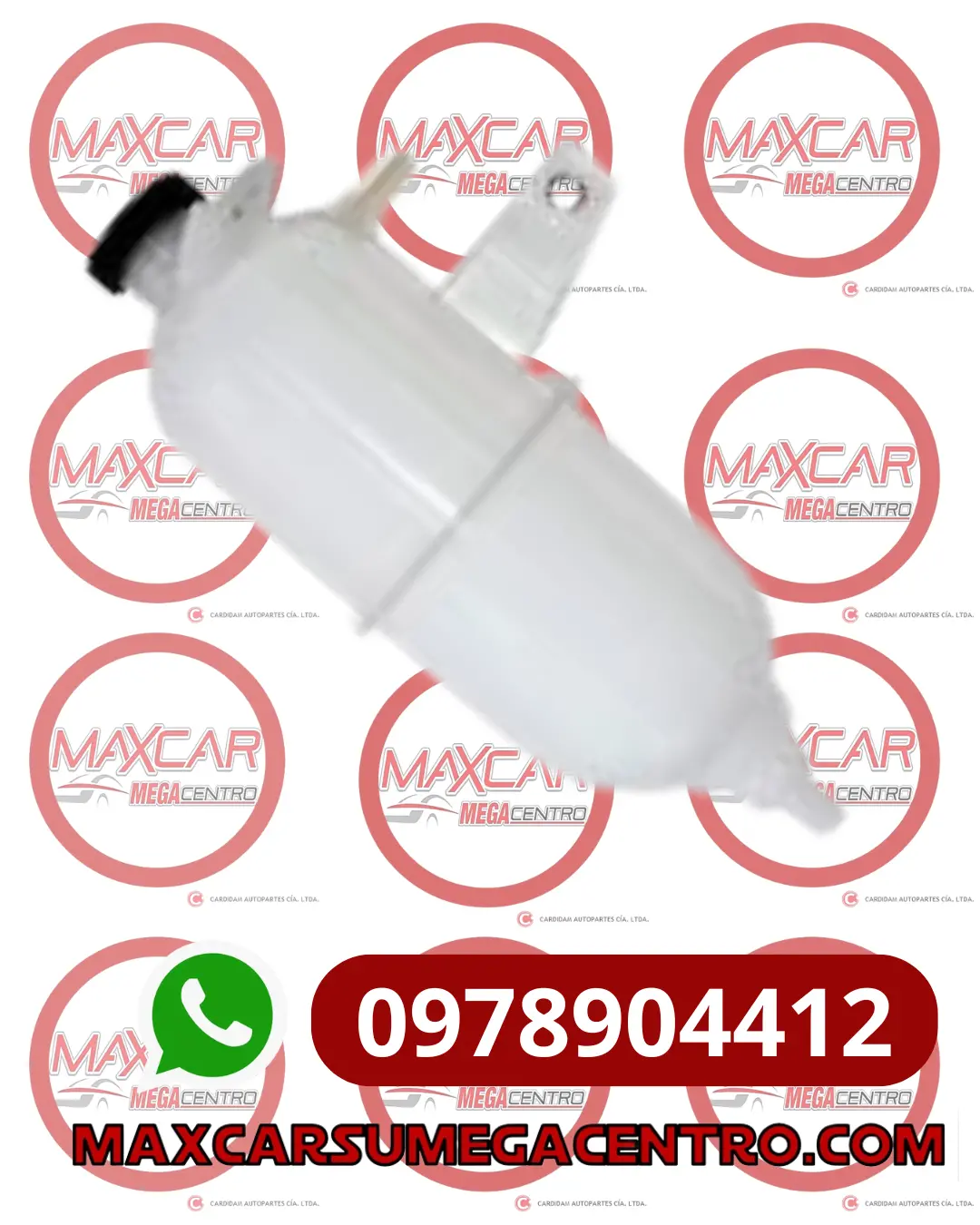 Res.16470-0L011 Reservorio Radiador Chm Toy Hilux 2.5 4D 11-15 Revo 2.4 Con Tapa 1