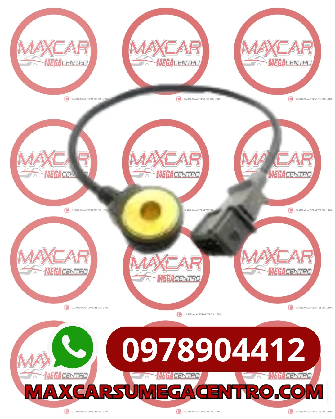 Sck.96253545 Sensor Knock (Golpeteo) Gm Aveo/Spark 1