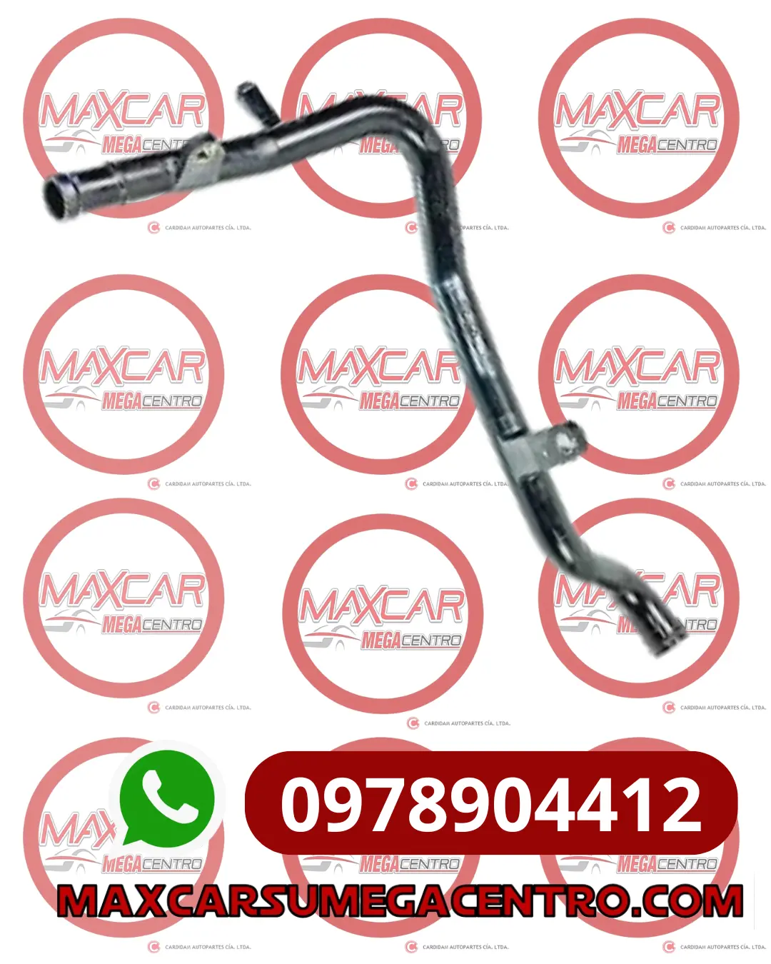 Man.25450-03500 Tubo Distribuidor Agua Gmsgs Rio Mexicano 1.4 18-20 1