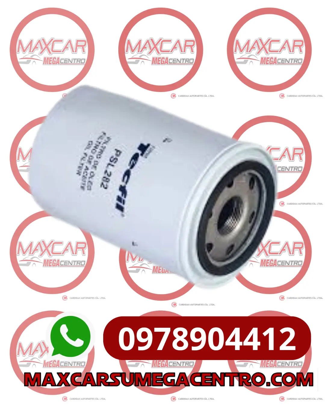 F.Ao3900 Filtro Combustible Tecfil Psl282 Cummins 4B 4Bt 4Bta Case (Lfp3900 Lf3345 C5703) 1