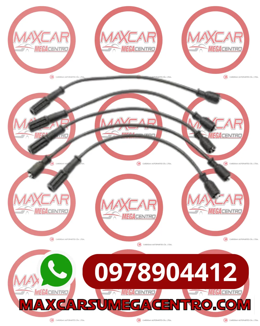 Cb.Cv0250055 Cable Bujias Mahle Fiat Premio 1.5 8V 90- 1