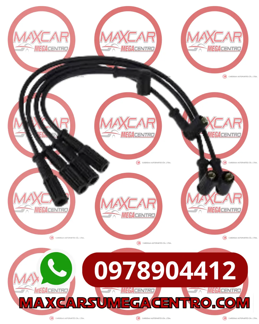 Cb.Cv0590019 Cable Bujias Mahle Fiat Uno 1.0 Premio 1.5/1.6  Iny 8V 92- 1