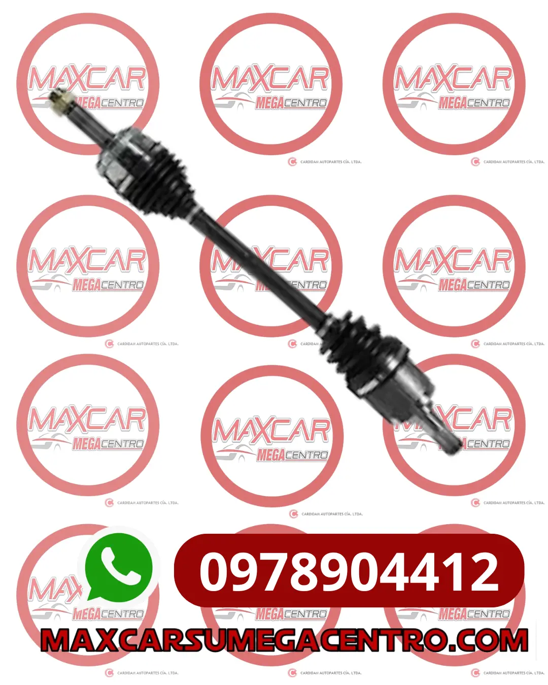 Eje.227155 Eje Completo Gsp Xcite /Accent 1.4 07- 1
