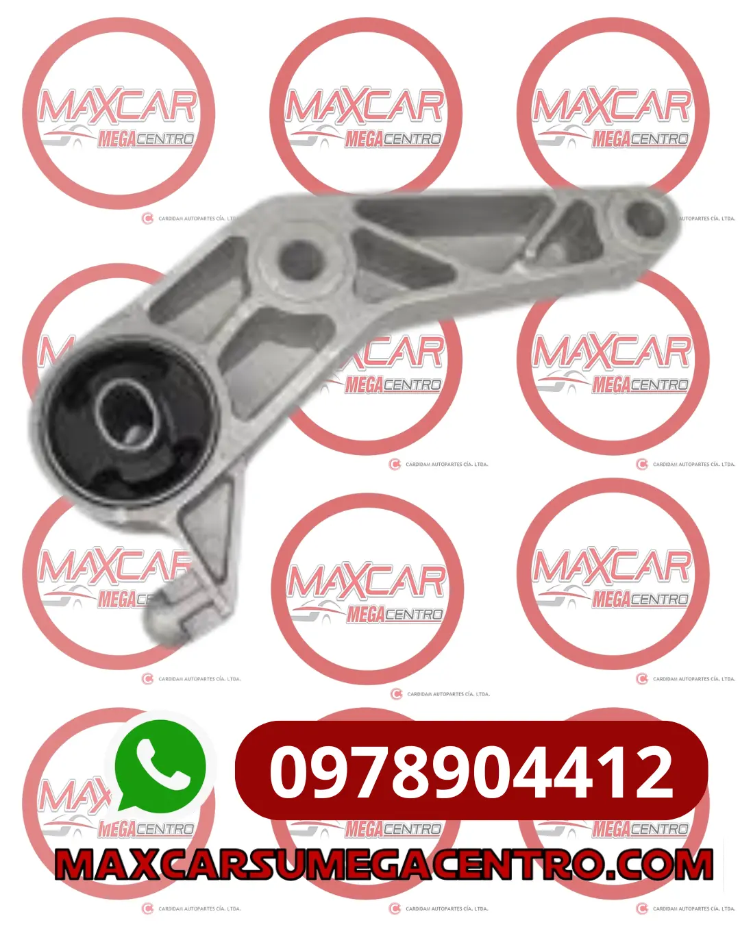 Bm.93302286 Base Motor Sup Gsp 517849 Post Larga Corsa Evolution 1.8 05 Rh 1