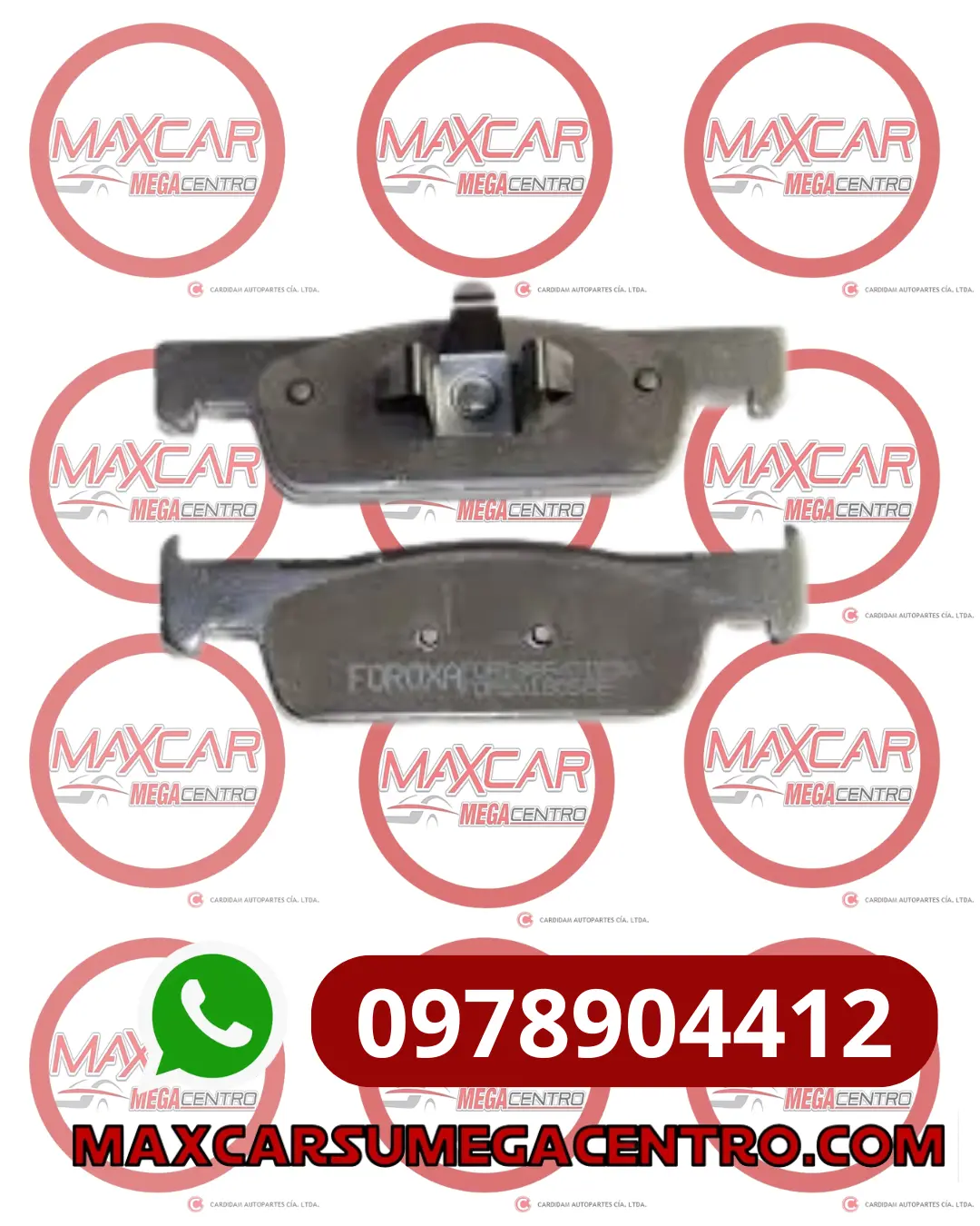 Pf.D1830 Pastilla Freno High Power Logan New 1.6 15-21 Sandero 1.6 13-19 Stepway 1.6 14-20 Del (Hpbpa0041) 1