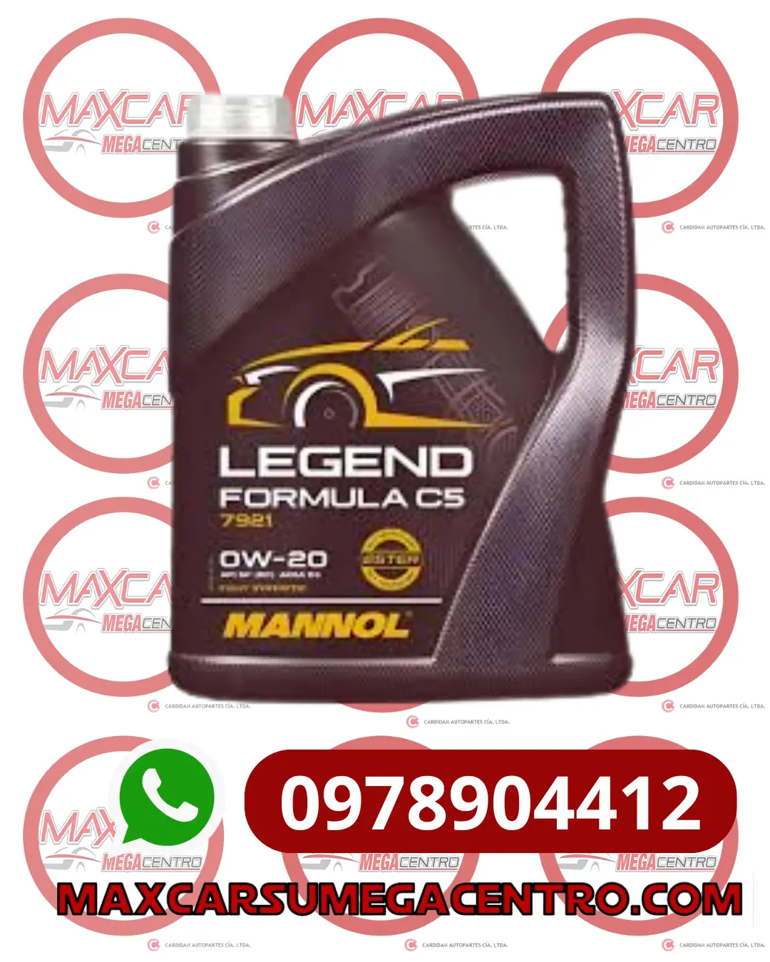 L.0W20 Mannol Legend Formula C5 Galon 0W20 7921 1