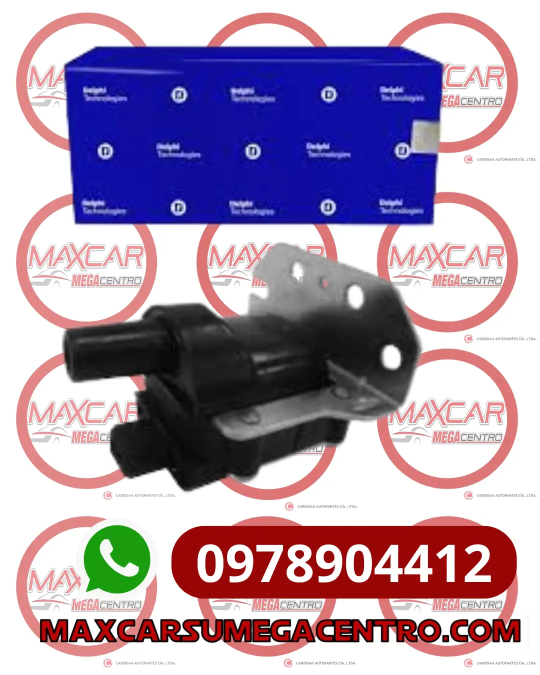 Bobina Encendido Delphi Ce10105 Vw Gol 95-06 Saveiro 2P 1