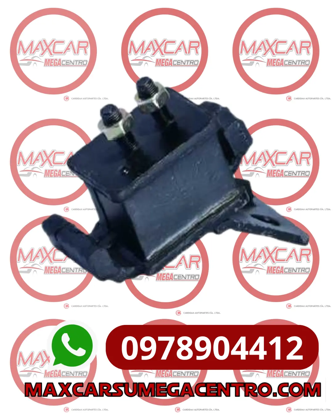 Bm.197036 Base Motor Jaffs Dmax 4X4 Gasolina Lh 1