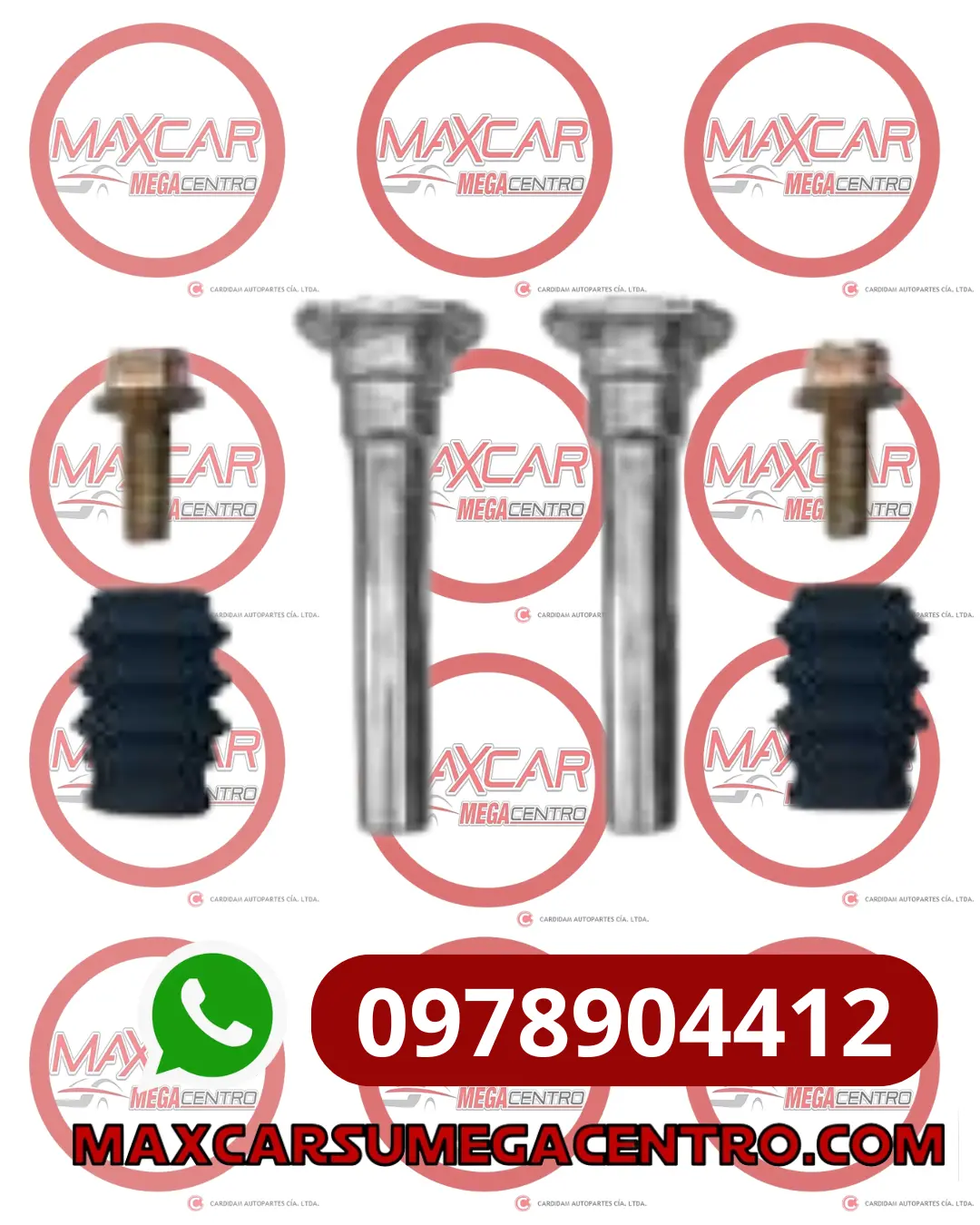 Pmo.At16000 Pernos Mordaza Jaffs Optra/Aveo 242879 Spark Mod 13-15 1