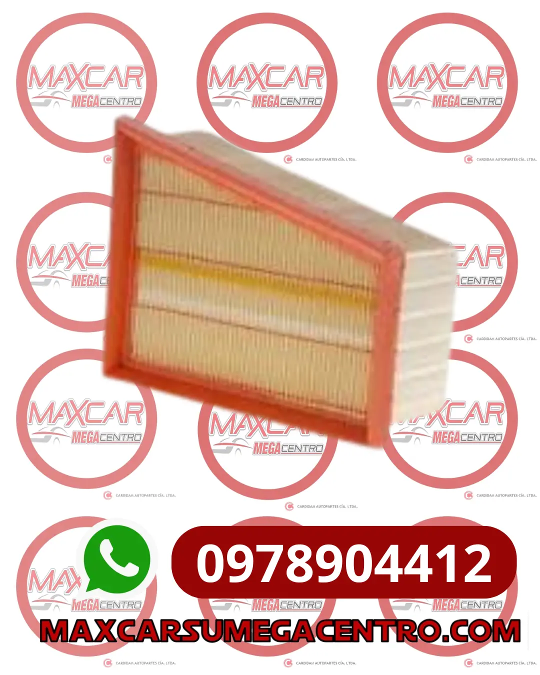 F.Aa8964 Filtro Aire Advance Scenic/Clio/Megane/Duster 1