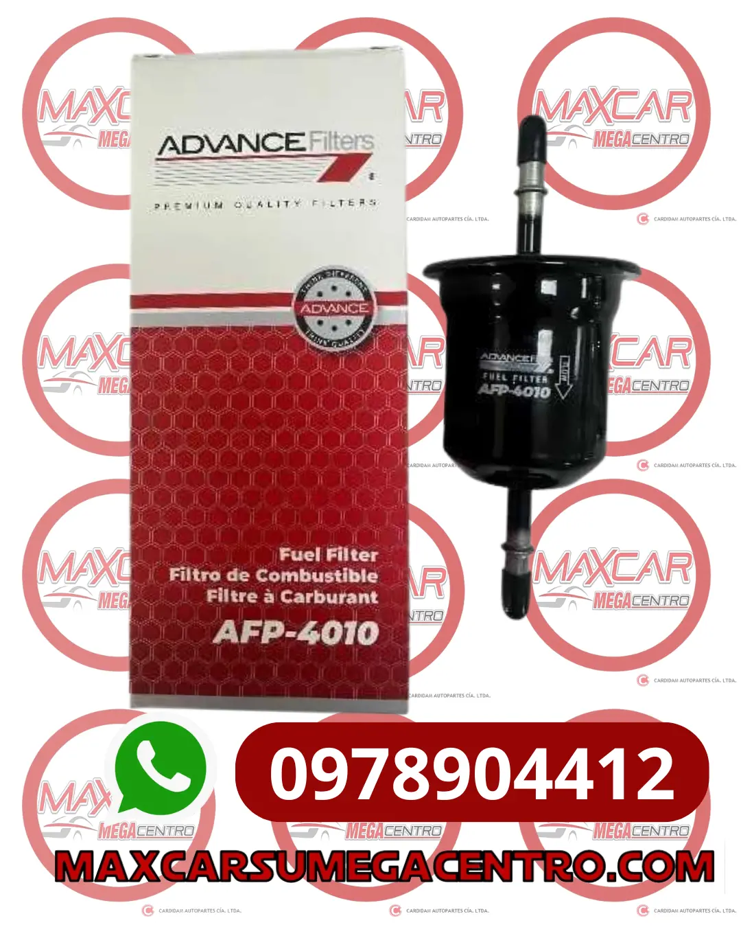 F.Afp4010 Filtro Combustible Advance Toy Rush 1.5 L 20 - 1