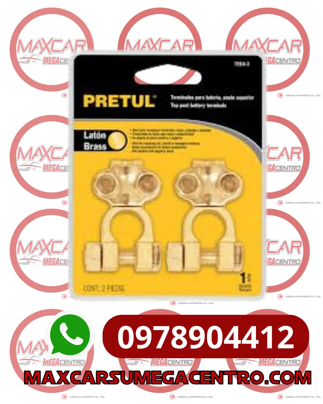 Juego Bornes Bateria Pretul 102554 1
