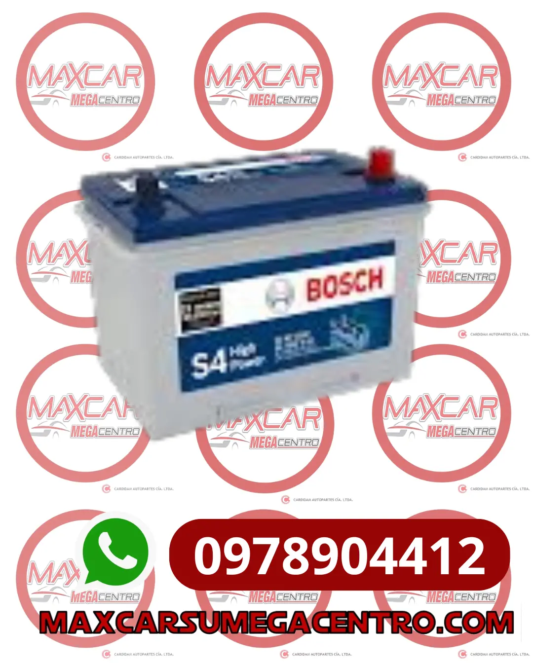 Bat.34Hps4 Bateria Bosch (603432) 1