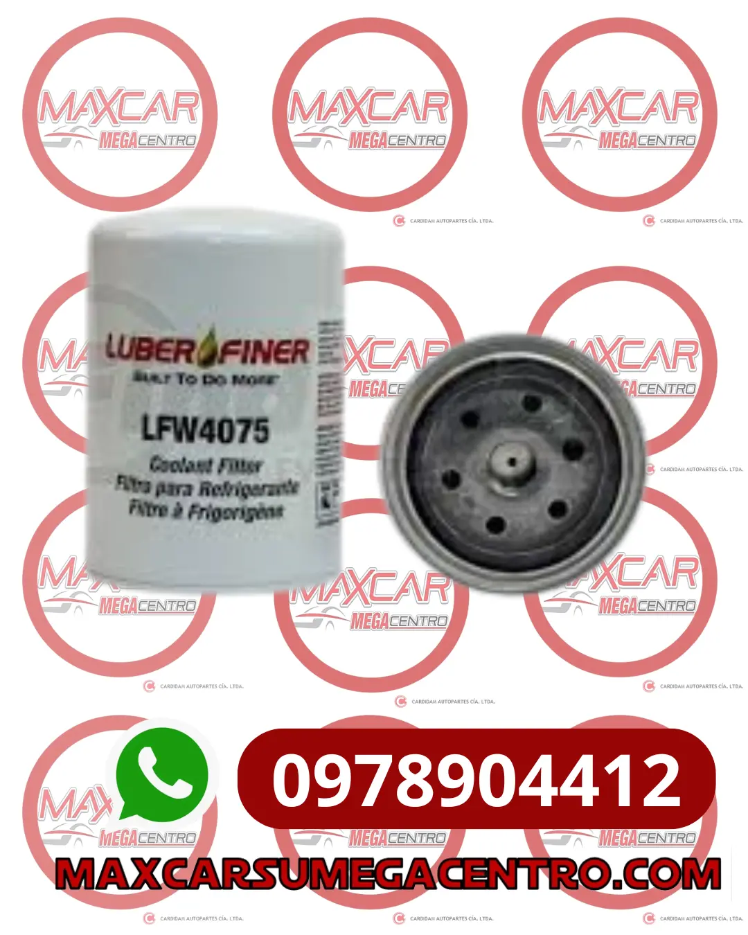 F.Lfw4075 Filtro Agua Luberfiner 1