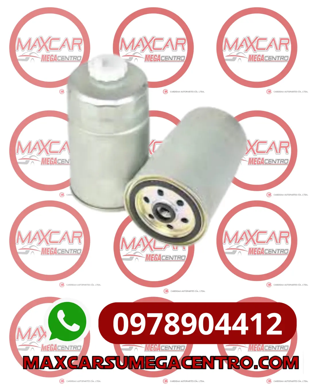 F.Bf1226 Filtro Combustible Baldwin Cummins 3903202 1