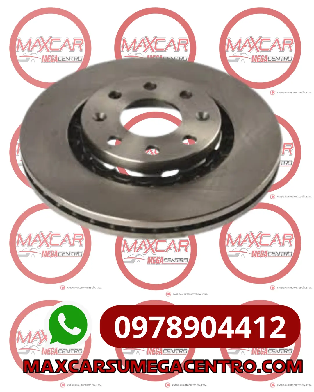 Df.Hf51 Disco Freno Durako 96534660 Aveo 1.4 1.6 1.5 1