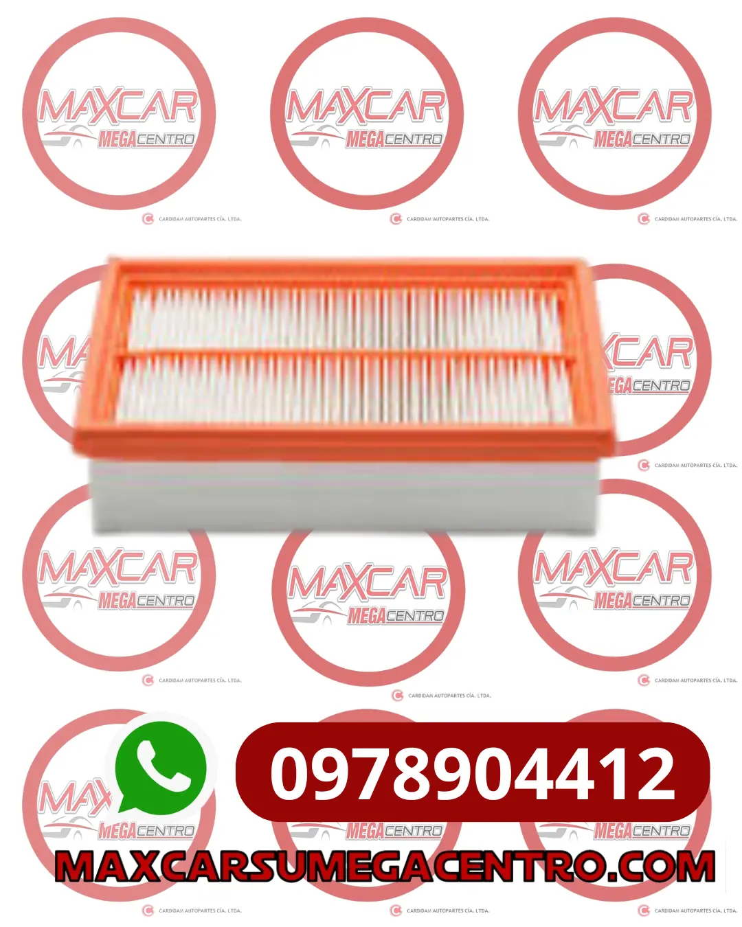 F.Aa10023 Filtro Aire Advance Peugeot 307 2.0L, 308 2.0L, Citroen C4 2.0L, C4 Picasso 2.0L 1