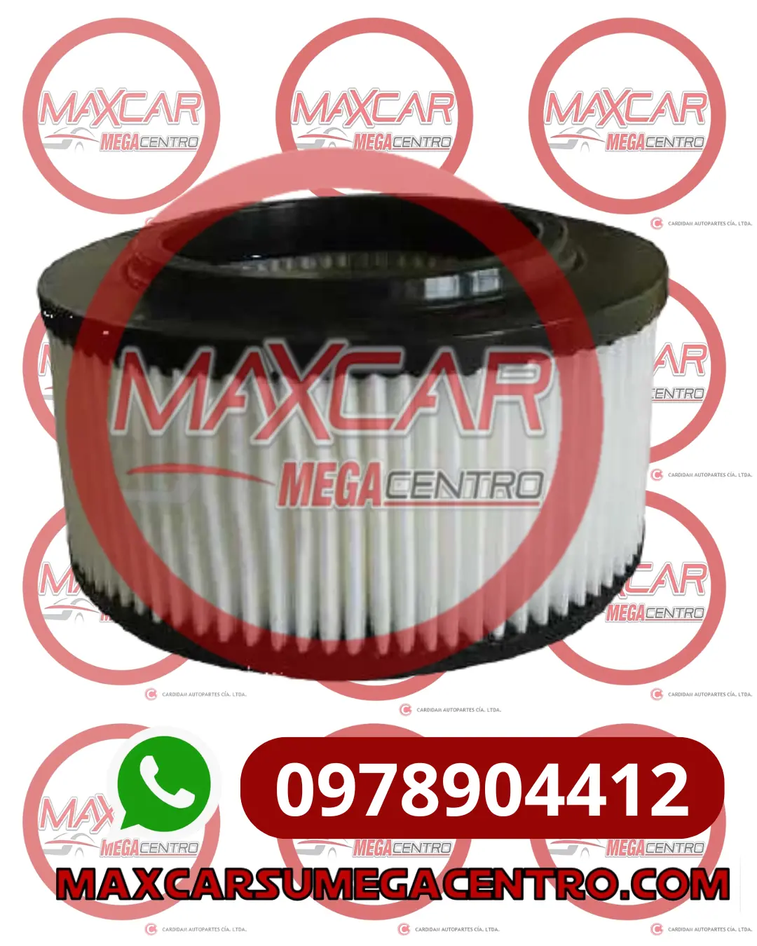 F.Aa3603 Filtro Aire Advance Pregio 2006-2012 Bajo (Mk69977) 1