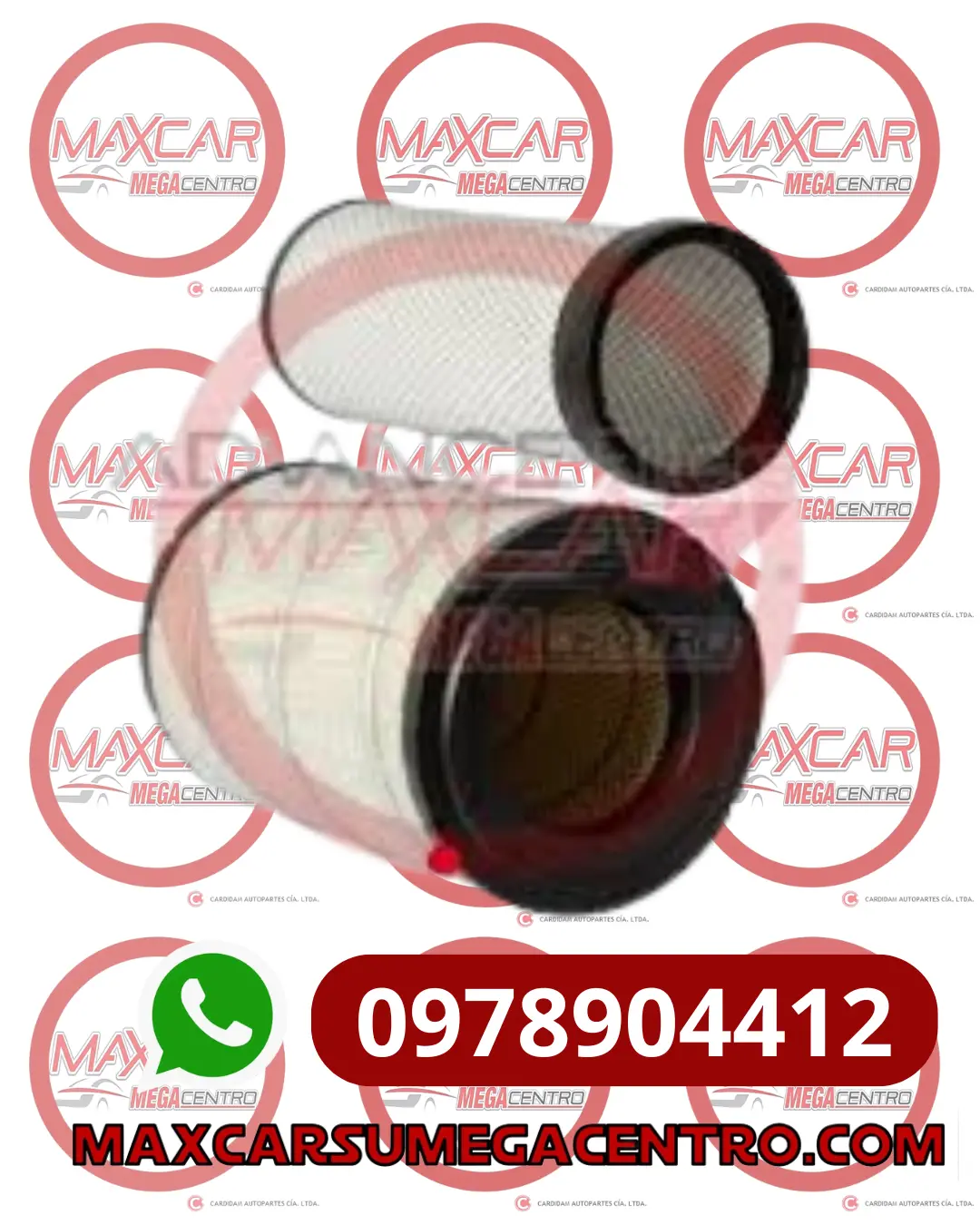 F.Aak102 Filtro Aire Advance (Aa1325+Aa1330) Hino Gd Gh 1