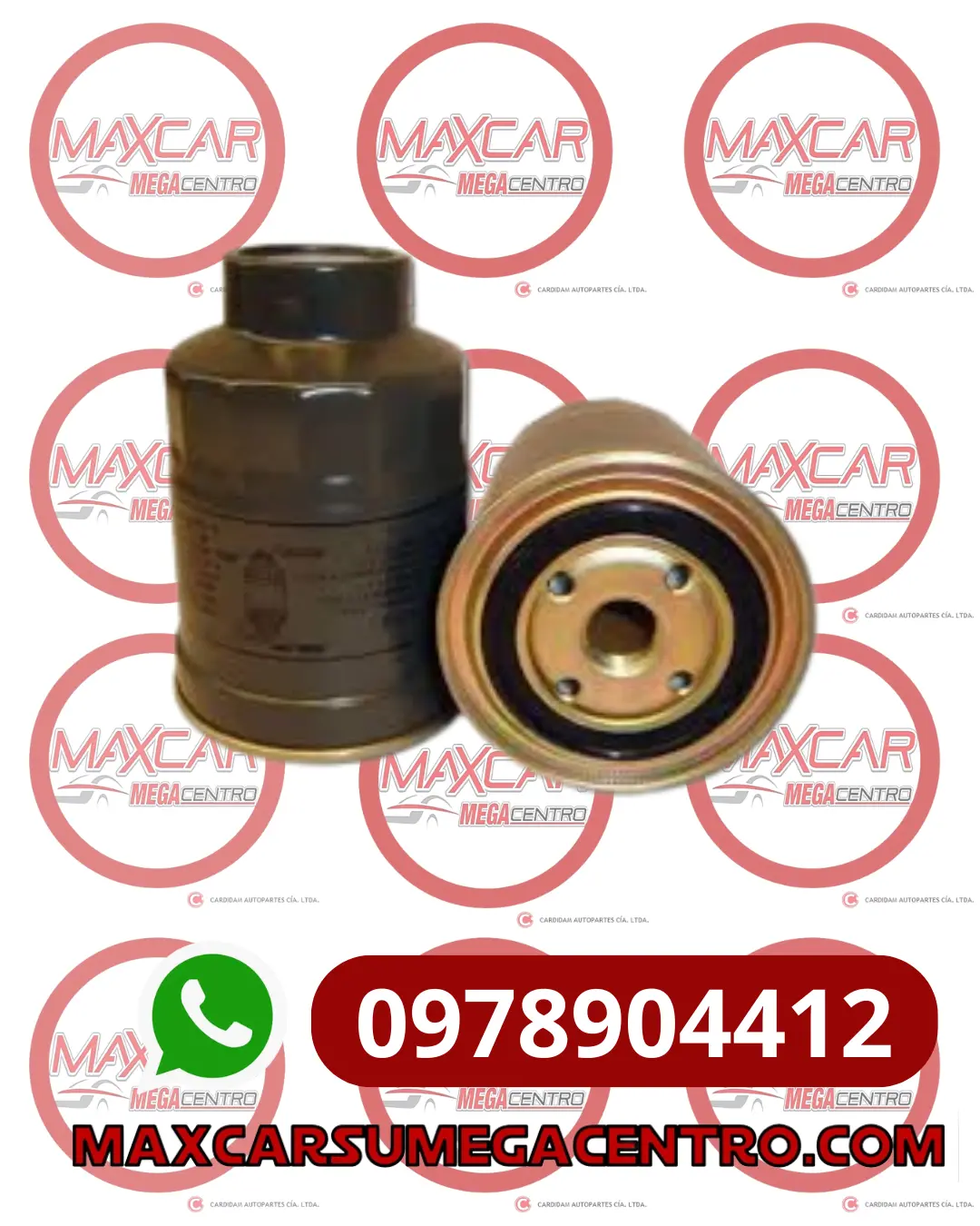 F.Afp046 Filtro Combustible Advance Pregio H100 Terracan Diesel Nlr  (Fc407) 1