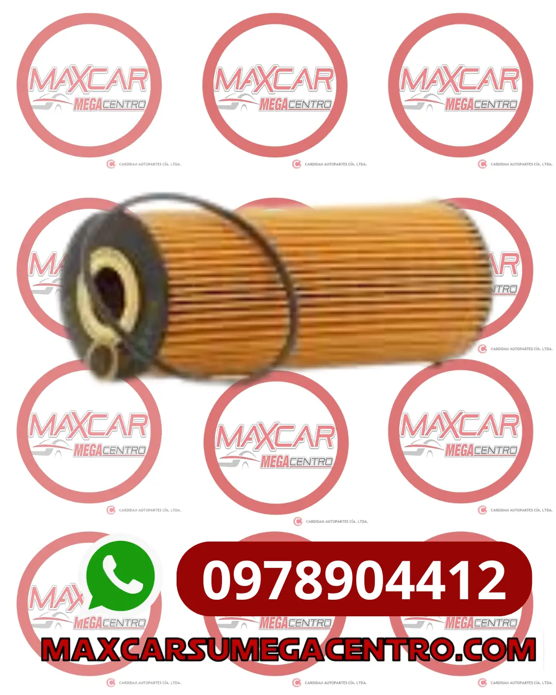 F.Aoe727/1 Filtro Aceite Advance Mercedes Benz C220 C280 Ce320 E320 S320 Korando Rexton 2.7 Diesel (Ml6848) 1