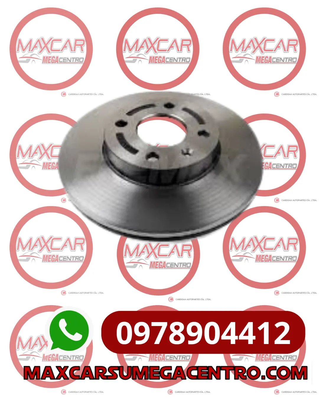 Df.Er3574 Disco Freno Del Ecobrex Onix 1.0 Tracker 1.3 (Bd3548) (Ventilado) (4H) (256) 1