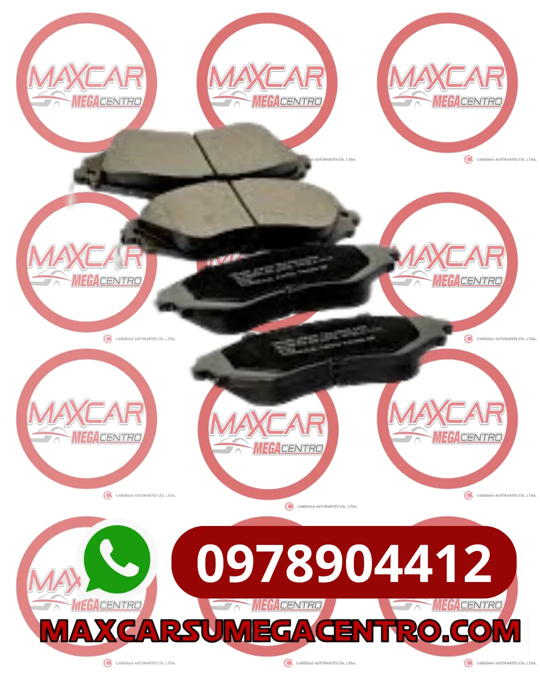 Pf.D797 Pastilla Freno Carshield Aveo Optra Dw Nubira Dw Leganza Tacuma Ceramica 1