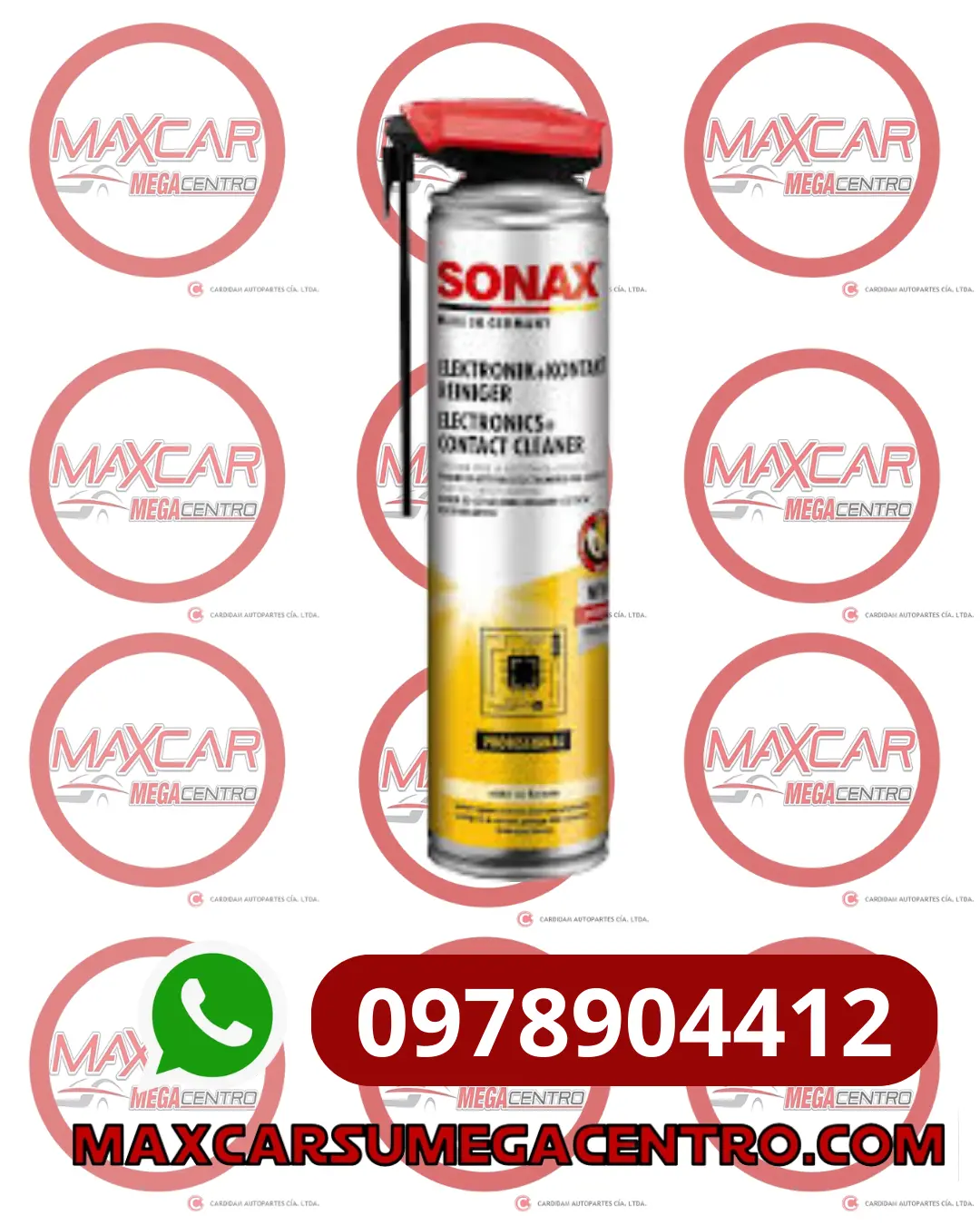 Lim.Elec Sonax Limpiador Contactos Electronicos 400Ml S460300 1
