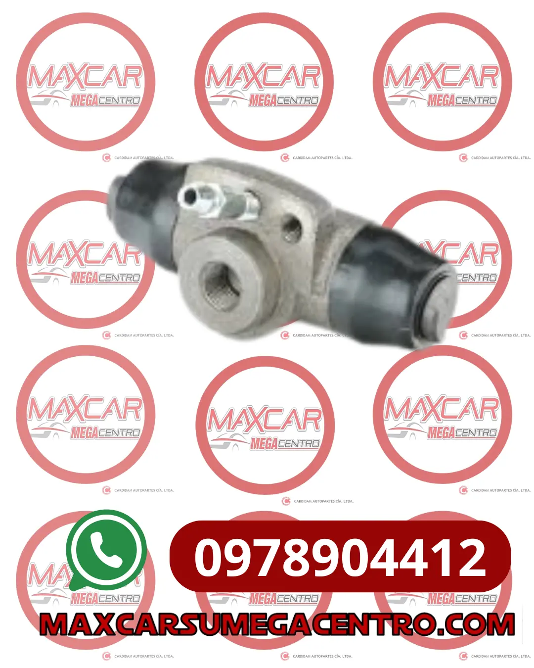 Cr.861611051A Cilindro Rda Pos Bgf 861611051A Vw Gol 1.6 10 - S/Abs 1