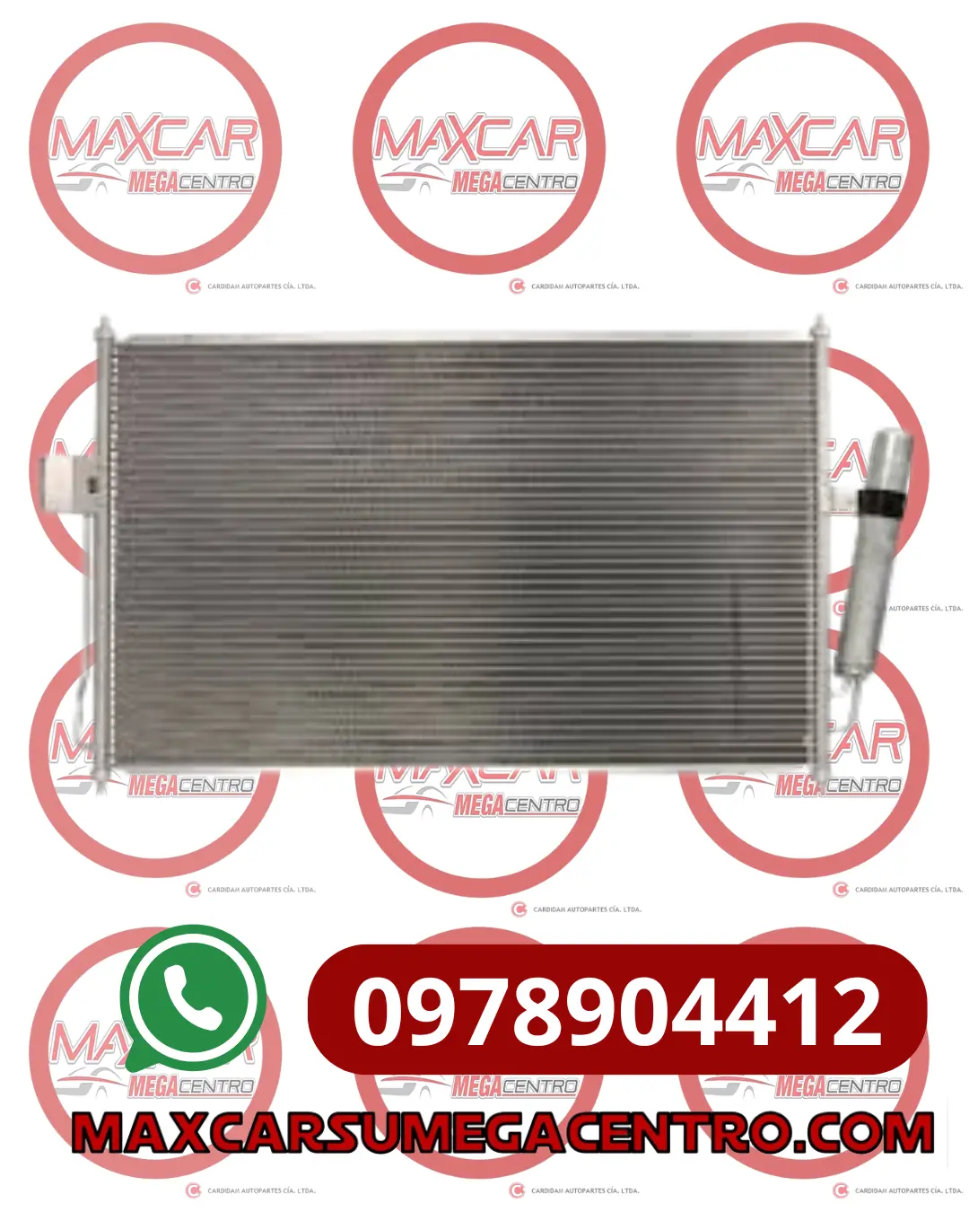 Rad.8980526342 Condensador A/C Allparts Dmax 3.0 Jj1 Diesel 14 - 1