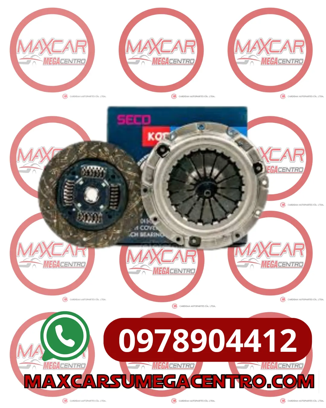 Ke.Skhd074 Kit Embrague Seco Santa Fe 2.7 09-12 1