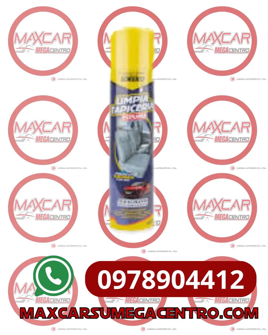 Lim.Tap Simoniz Limpia Tapiceria Espuma 400Ml 1